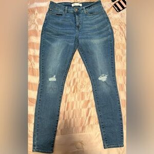 LEVI STRAUSS high-rise super skinny jeans